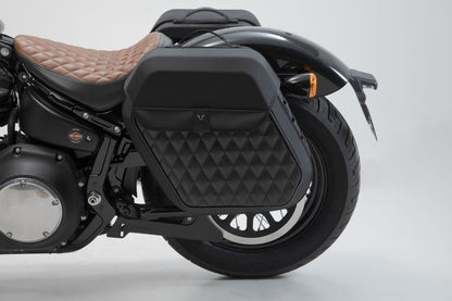 SW-MOTECH Soporte lateral SLH izquierdo LH2 Softail StrBob (17-)Standard (20-). Para LH2.