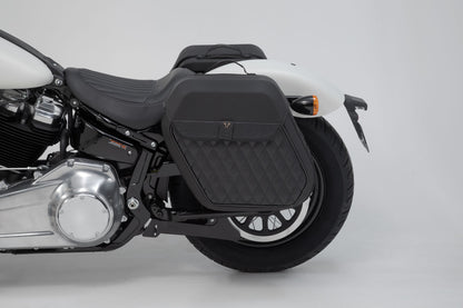 SW-MOTECH Soporte lateral SLH izquierdo LH2 Harley-Davidson Softtail Slim (17-). Para LH2.