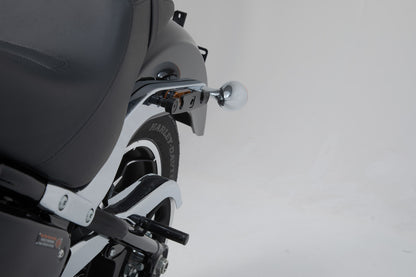 SW-MOTECH Soporte lateral SLH izquierdo LH2 Harley-David. Softail Low Rider/S (17-). Para LH2.