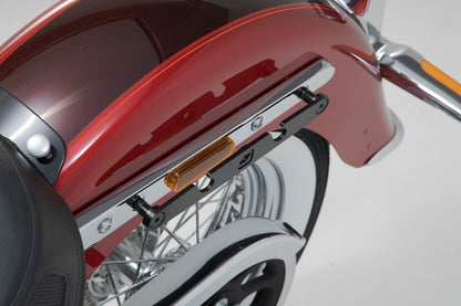 SW-MOTECH Soporte lateral SLH izquierdo LH2 Harley-Davidson Softail Deluxe (17-). Para LH2.