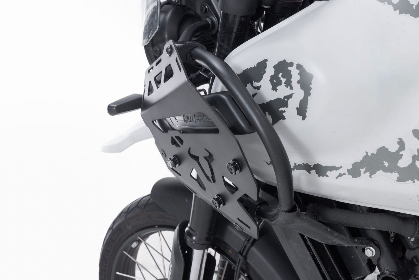 SW-MOTECH Soporte lateral izquierdo SLC para barras prot. or Royal Enfield Himalayan 450 (23-).