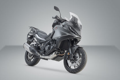 SW-MOTECH Soporte lateral PRO Negro. Honda NT1100 (21-).
