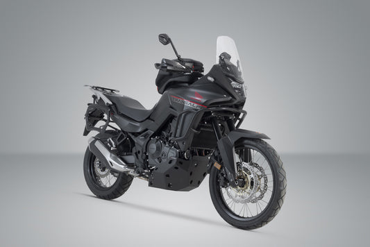SW-MOTECH Soporte lateral PRO Negro. Honda XL750 Transalp (22-).