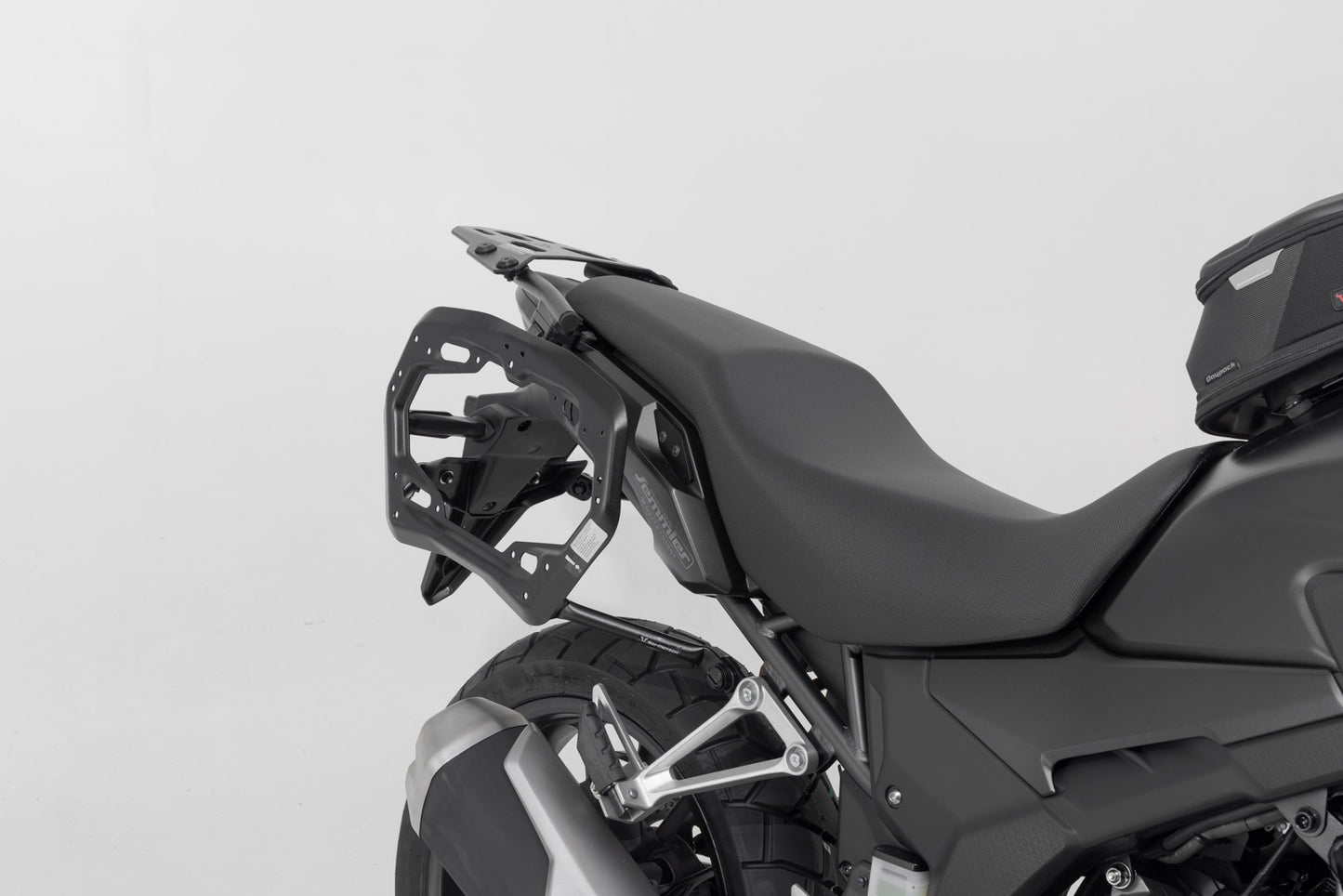 SW-MOTECH Soporte lateral PRO Negro. Honda CB500X CB500F CBR500R NX500.