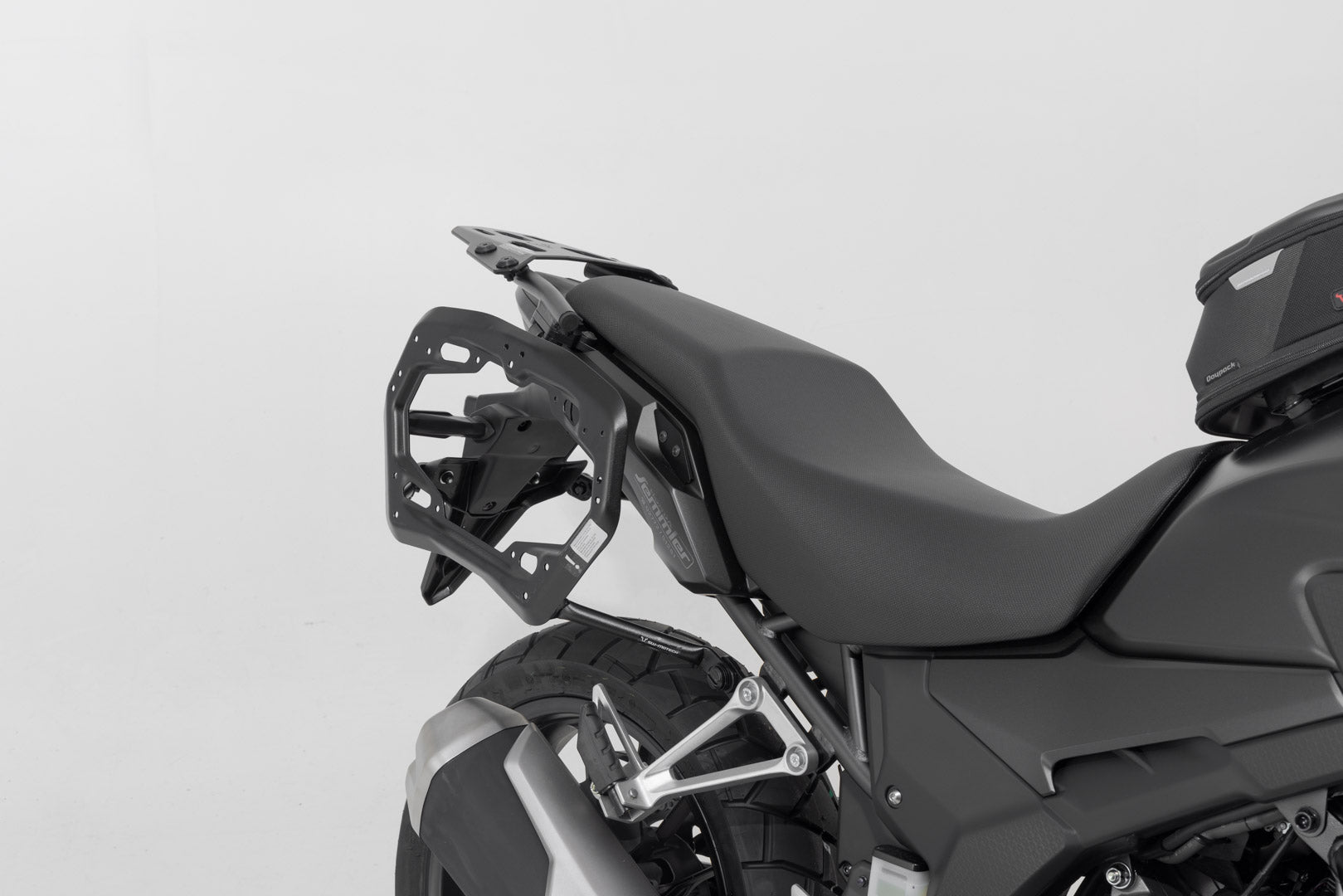 SW-MOTECH Soporte lateral PRO Negro. Honda CB500X CB500F CBR500R NX500.