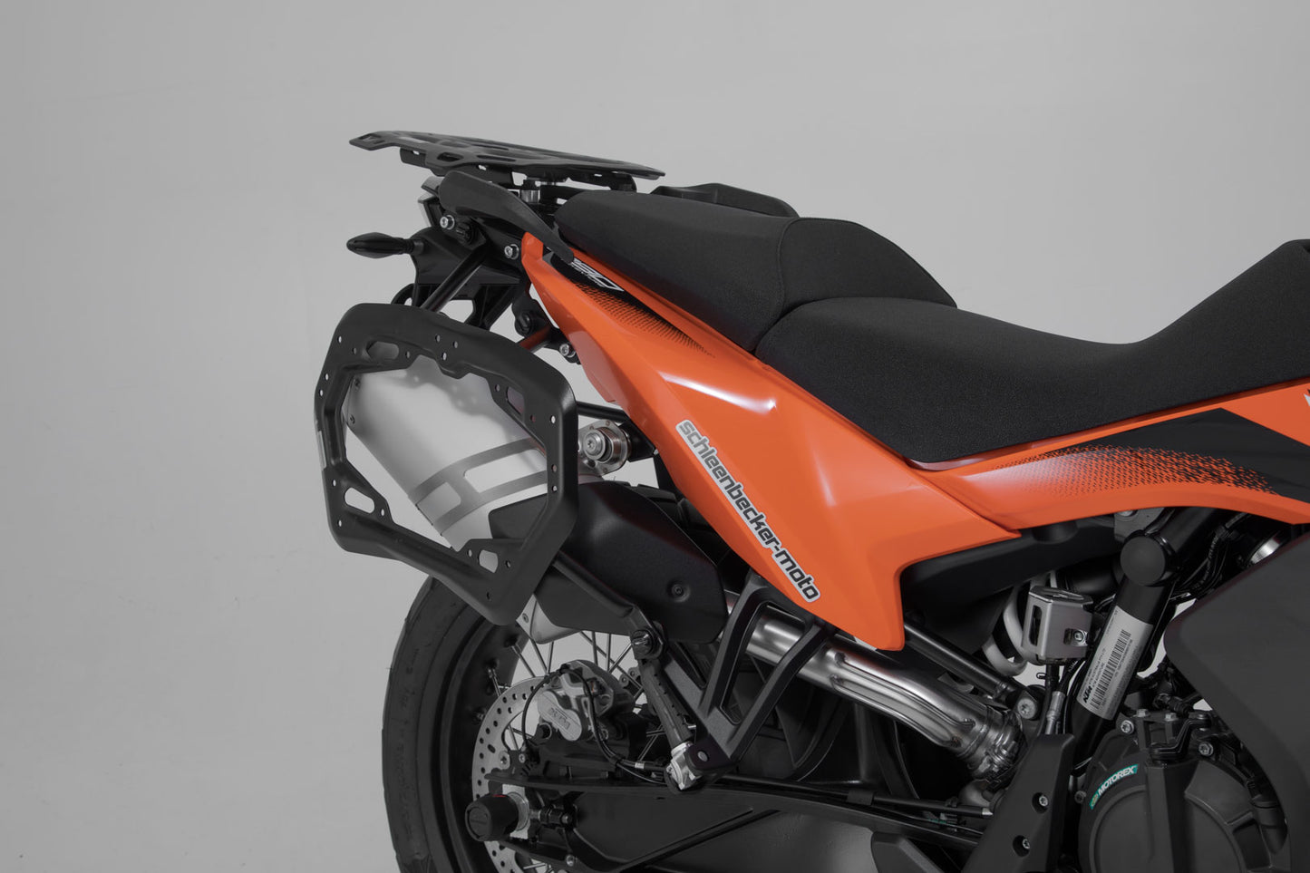 SW-MOTECH Soporte lateral PRO Negro. KTM 790 Adv/ R 890 Adv/ R 890 SM T.