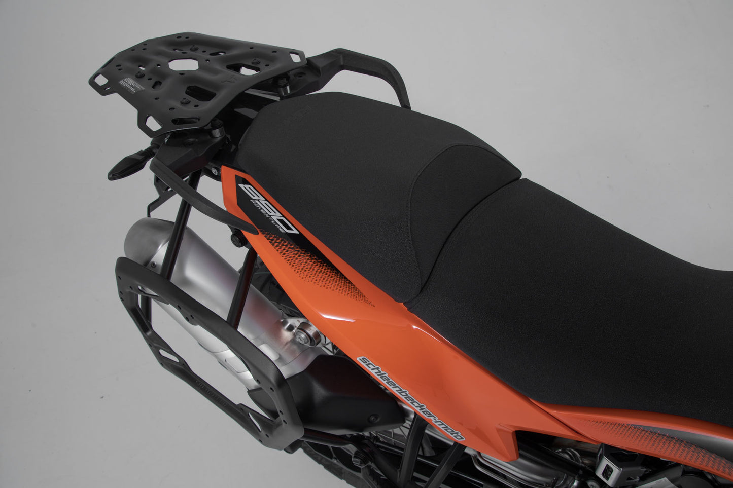 SW-MOTECH Soporte lateral PRO Negro. KTM 790 Adv/ R 890 Adv/ R 890 SM T.