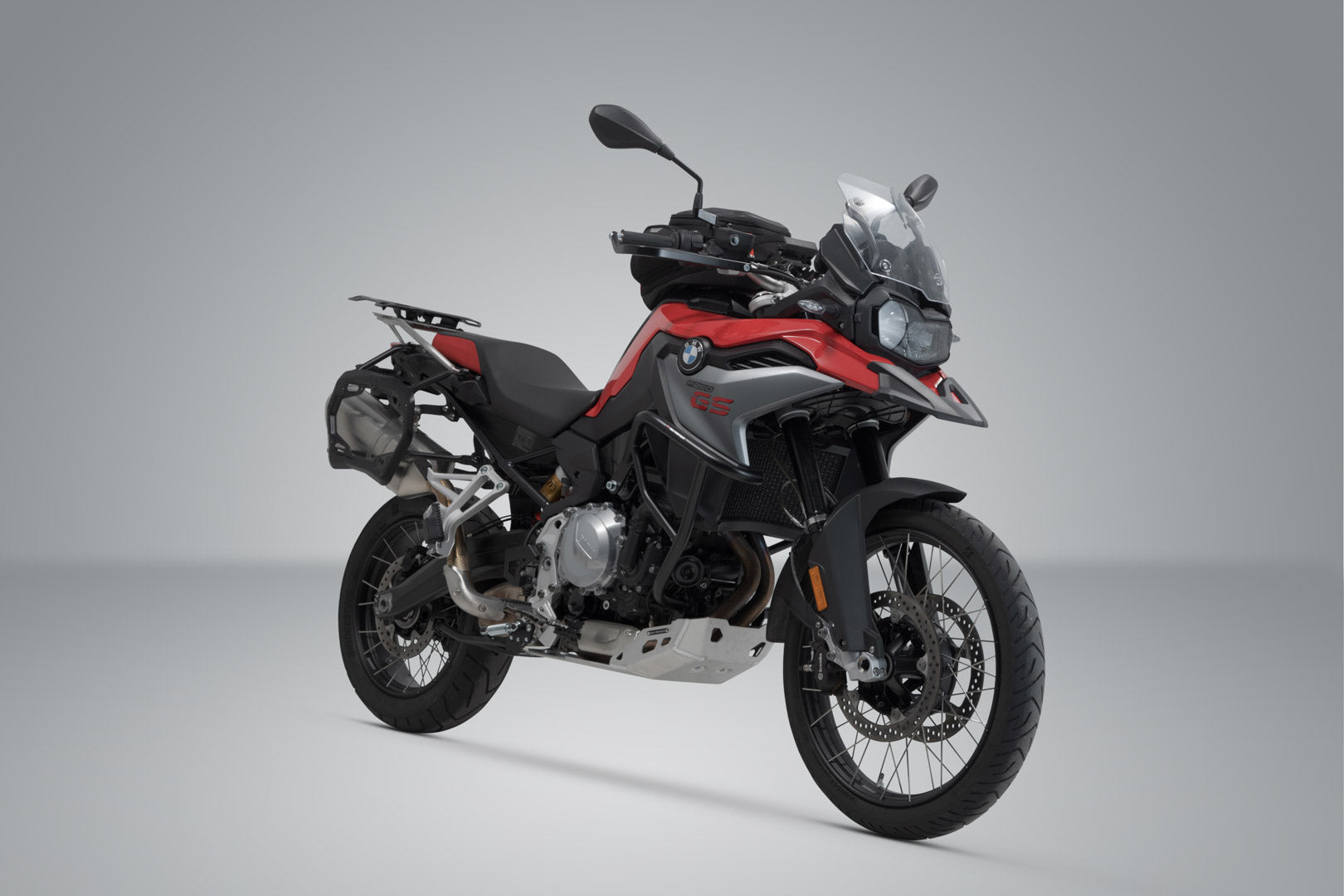 SW-MOTECH Soporte lateral PRO Negro. BMW F 750/800 GS F 850 GS/Adv (17-).