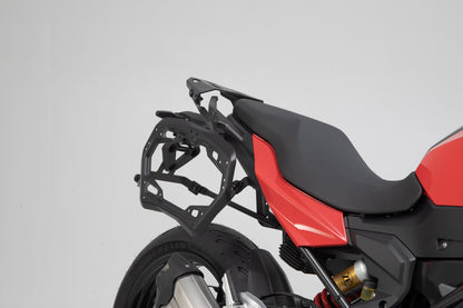 SW-MOTECH Soporte lateral PRO Negro. BMW F 900 R / XR (19-24).