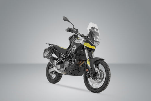 SW-MOTECH Soporte lateral PRO Negro. Aprilia Tuareg 660 (21-) / Rally (24-).