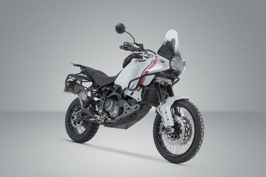 SW-MOTECH Soporte lateral PRO Negro. Ducati DesertX (22-) / Rally (23-).
