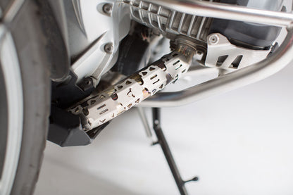 SW-MOTECH Protección para el tubo colector Plateado. Universal. Para colector-Ø 32-50 mm.