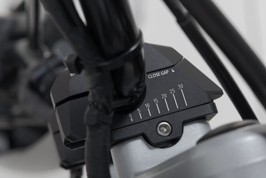SW-MOTECH Acercador de manillar variable para Ø22 H=25mm. Colocación de 5/10/15/20/25/30 mm. Negro