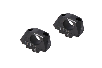 SW-MOTECH Acercador de manillar variable para Ø32 H=32mm. Colocación de 5/10/15/20/25/30 mm. Negro
