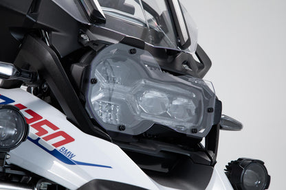 SW-MOTECH Protector de luces delanteras Soporte panel de PVC. R1200GS(12-)R1250GS(18-)