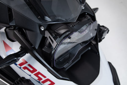 SW-MOTECH Protector de luces delanteras Soporte panel de PVC. R1200GS(12-)R1250GS(18-)