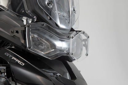 SW-MOTECH Protector de luces delanteras Soporte con pantalla. Tiger 900/ GT/ Rally/ Pro.