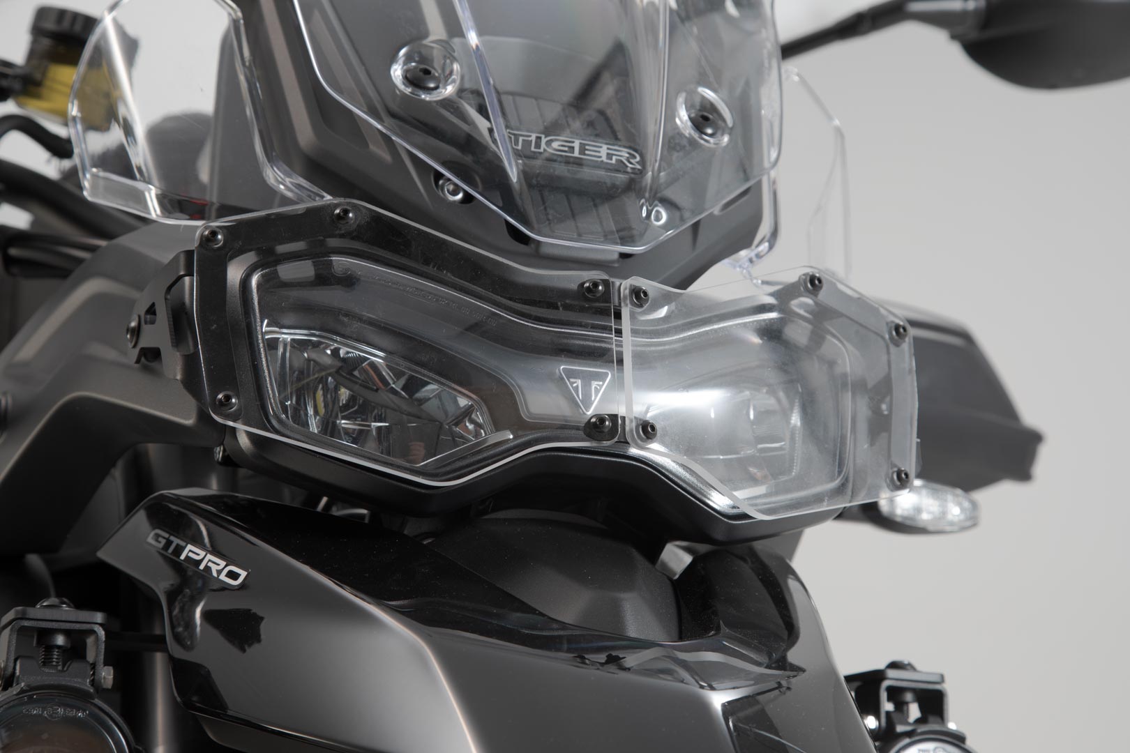 SW-MOTECH Protector de luces delanteras Soporte con pantalla. Tiger 900/ GT/ Rally/ Pro.
