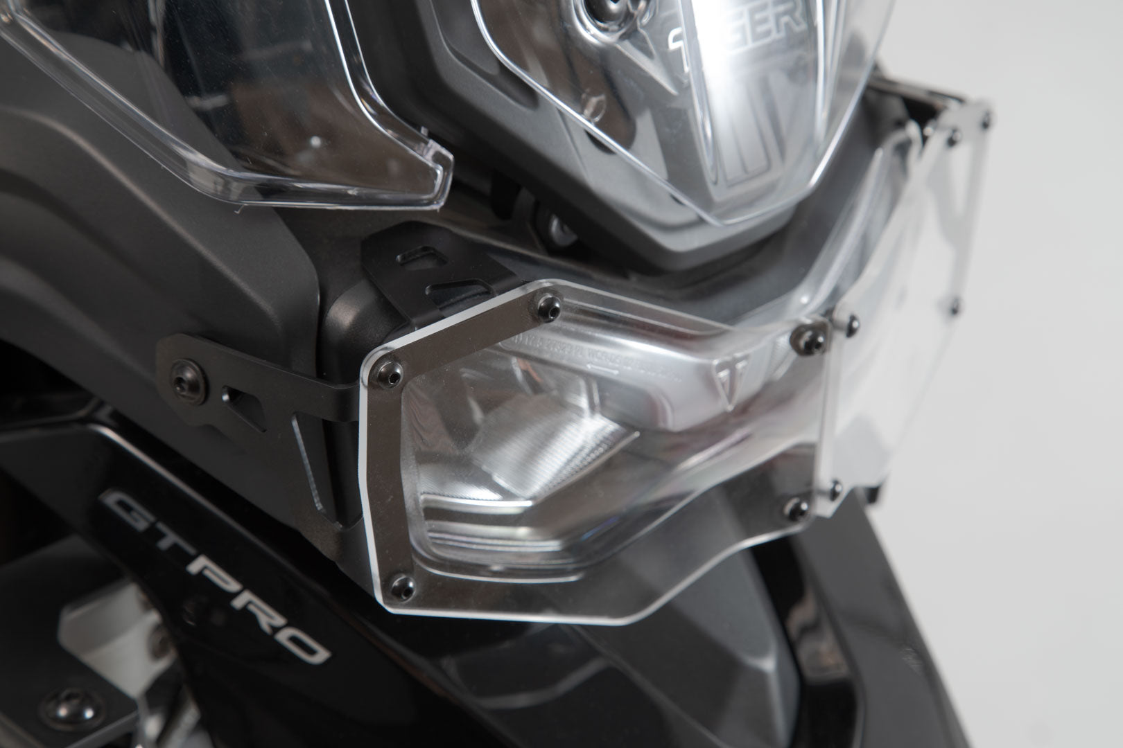 SW-MOTECH Protector de luces delanteras Soporte con pantalla. Tiger 900/ GT/ Rally/ Pro.