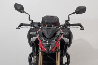 SW-MOTECH Protectores de maneta Negro. Honda CB650R CB500F CB500 Hornet.