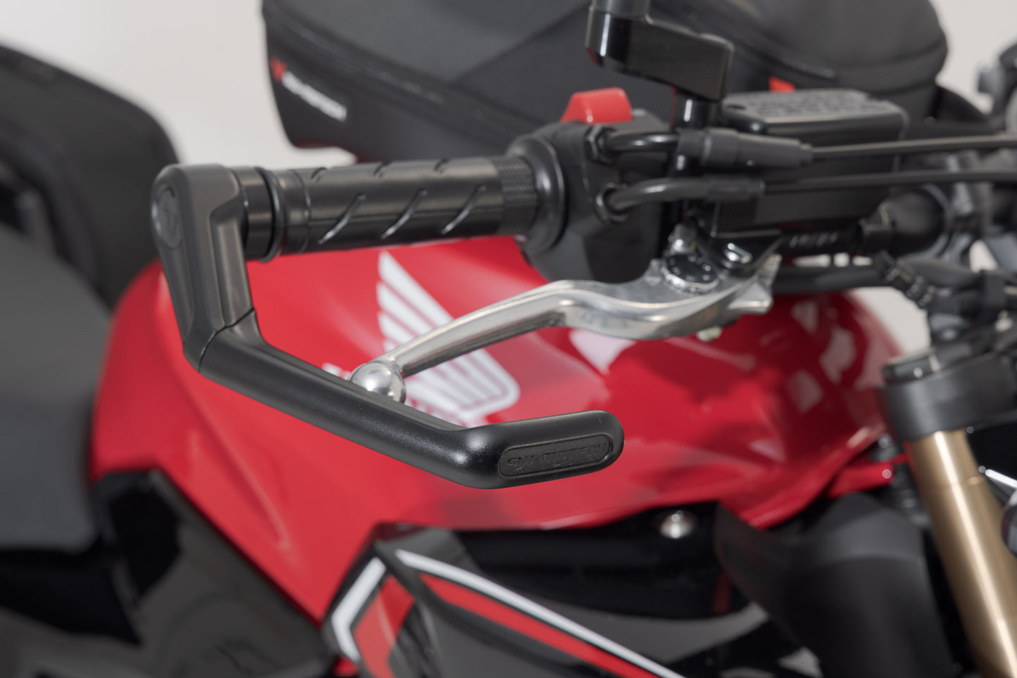 SW-MOTECH Protectores de maneta Negro. Honda CB650R CB500F CB500 Hornet.