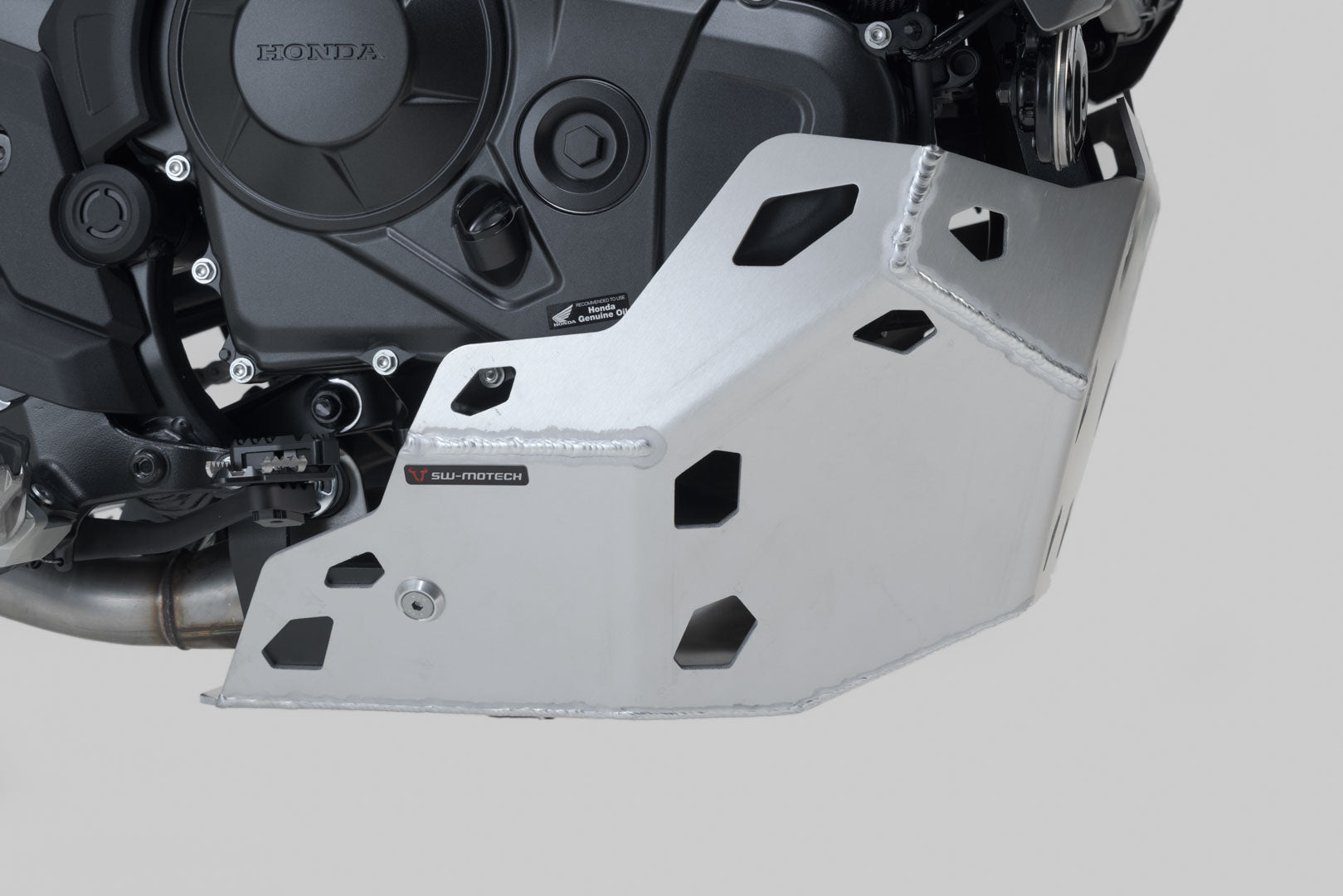 SW-MOTECH Protección del motor Plateado. Honda XL750 Transalp (22-).