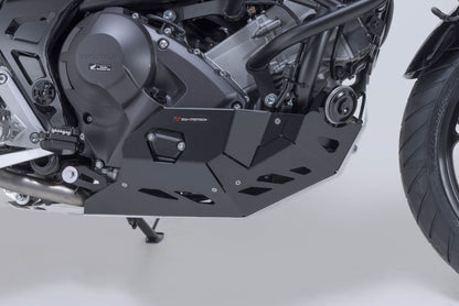 SW-MOTECH Protector de motor Negro/plateado. Honda NC700 / NC750 con DCT.