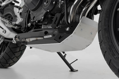 SW-MOTECH Protector de motor Negro/plateado. Honda CB500X (18-) NX500 (23-).