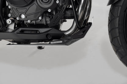 SW-MOTECH Protector de motor Negro/plateado. Honda CB500X (18-) NX500 (23-).