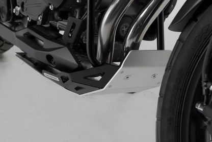 SW-MOTECH Protector de motor Negro/plateado. Honda CB500X (18-) NX500 (23-).