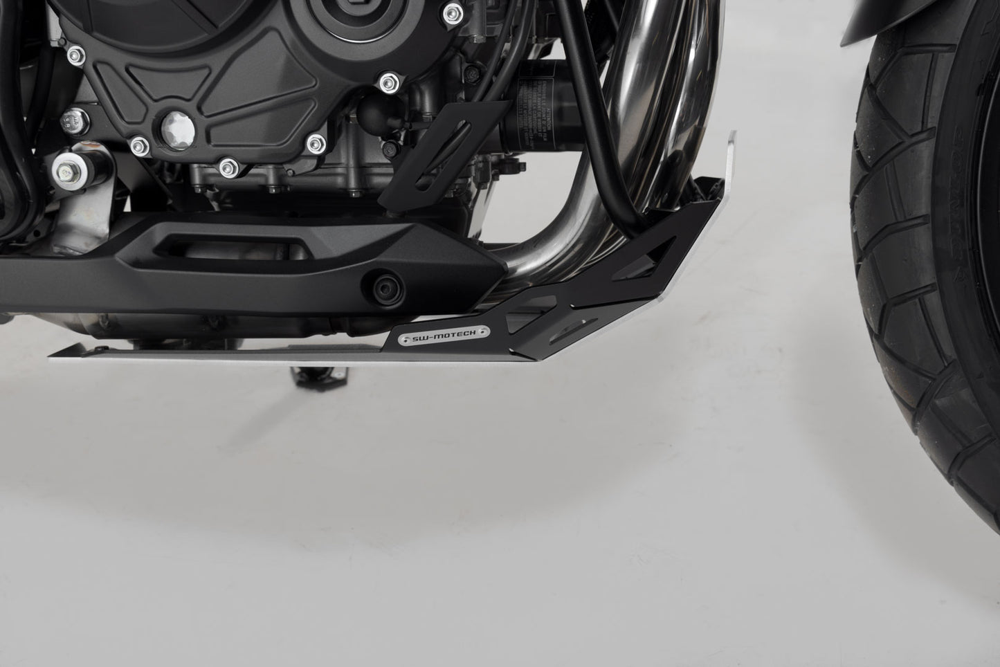 SW-MOTECH Protector de motor Negro. Honda CB500X (18-) NX500 (23-).