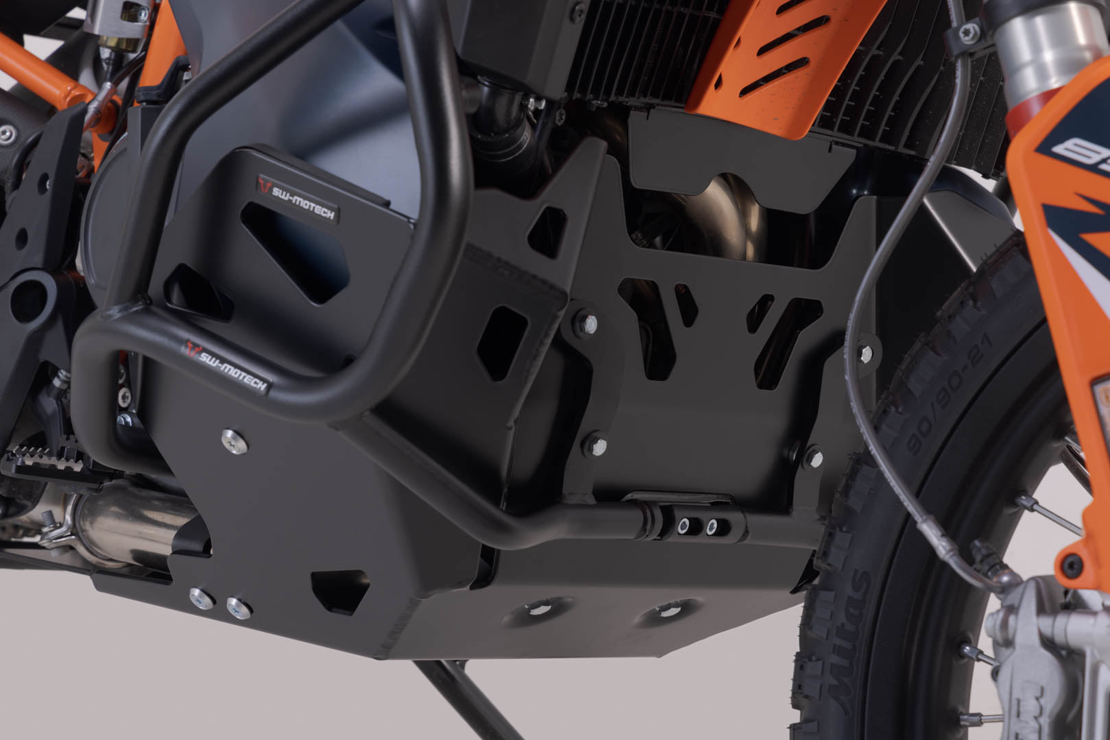 SW-MOTECH Protección del motor Negro. KTM 790 Adv/R 890 Adv/R.