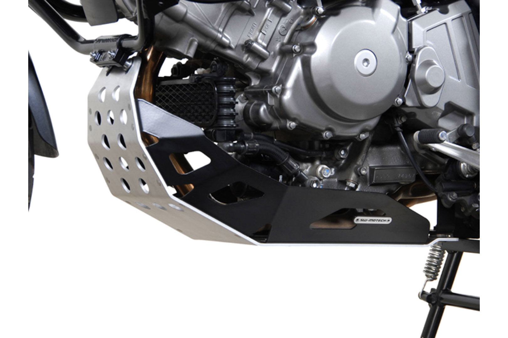 SW-MOTECH Protector de motor Negro. Suzuki DL650 V-Strom (04-10). Generation-2.