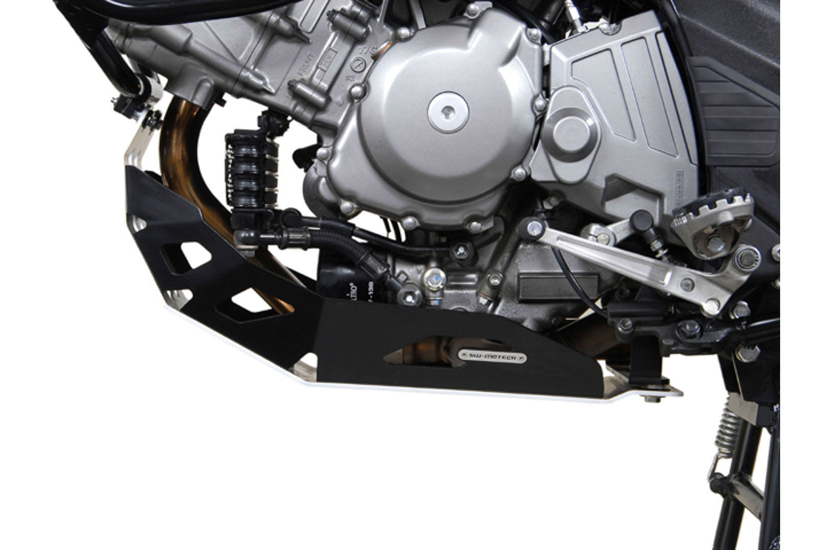 SW-MOTECH Protector de motor Negro. Suzuki DL650 V-Strom (04-10). Generation-2.