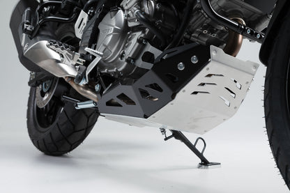SW-MOTECH Protector de motor Negro/plateado. Suzuki DL650 (11-) / XT (15-).