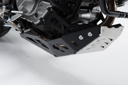 SW-MOTECH Protector de motor Negro/plateado. Suzuki DL650 (11-) / XT (15-).