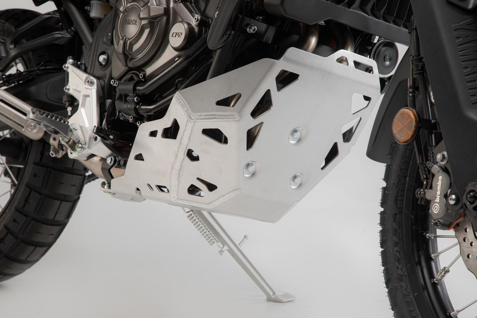 SW-MOTECH Protector de motor Plateado. Modelos Yamaha Ténéré 700 (19-).