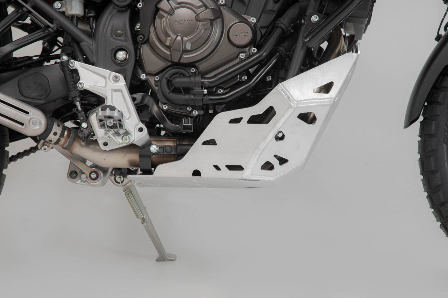 SW-MOTECH Protector de motor Plateado. Modelos Yamaha Ténéré 700 (19-).