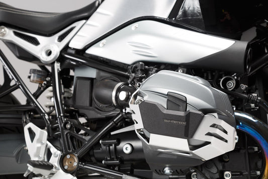 SW-MOTECH Protección de cilindro Plateado. BMW R1200 R / GS / Adv R nineT.