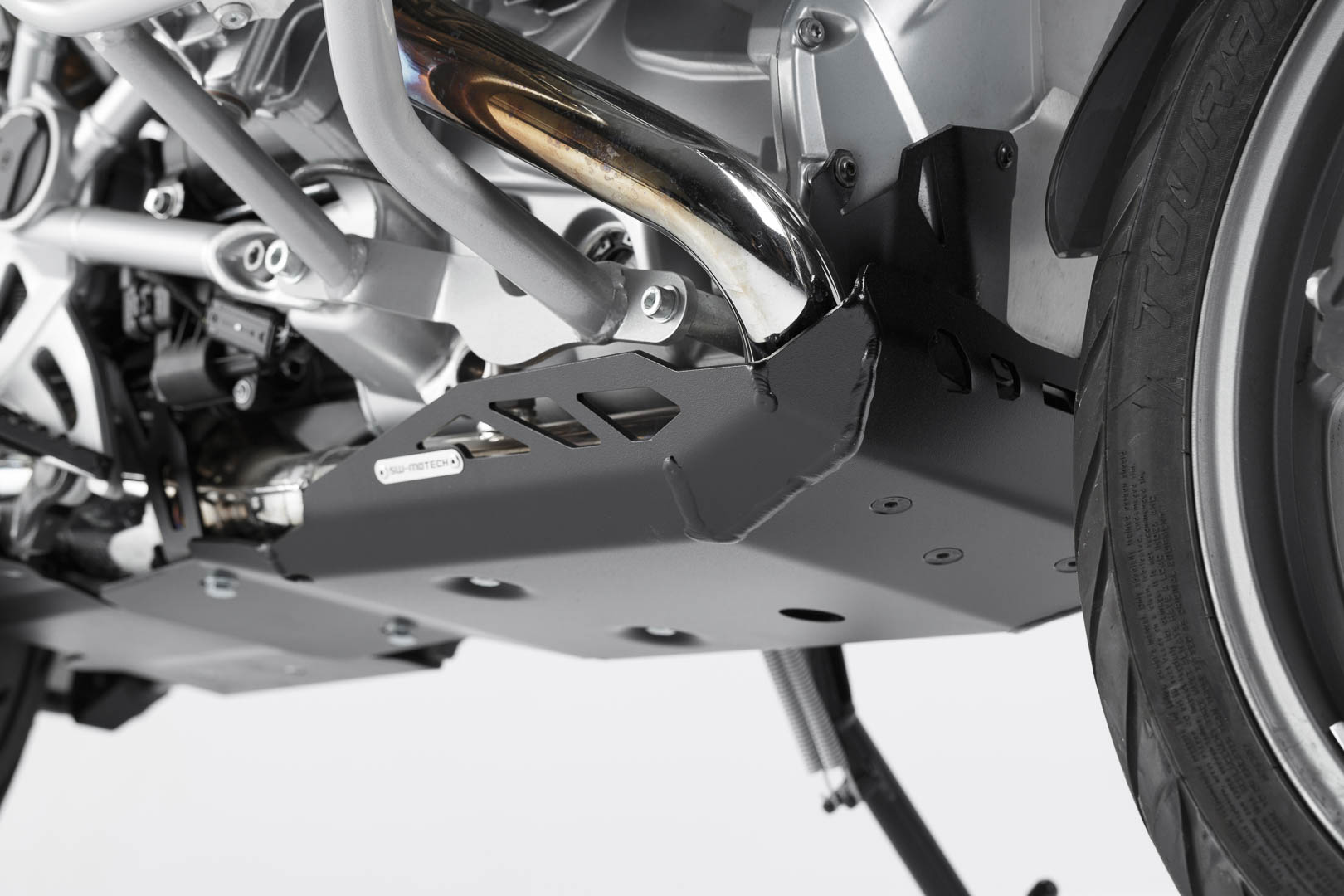 SW-MOTECH Protector de motor Negro. BMW R 1200 GSLC/Adventure/Rallye (12-18).