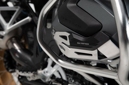 SW-MOTECH Protección de cilindro Negro/Plata. BMW R 1250 GS R 1250 R.