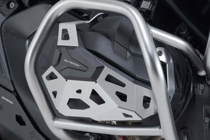 SW-MOTECH Protector de los cilindros Negro/plateado. BMW R 1300 GS R 1300 R/RS.