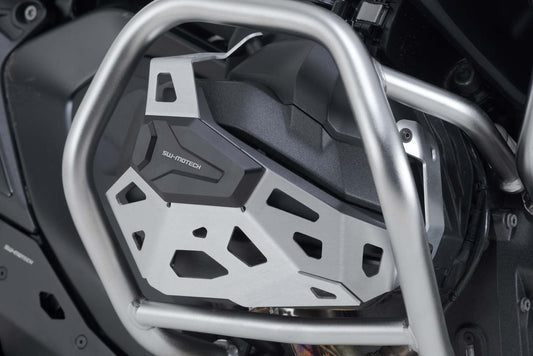 SW-MOTECH Protector de los cilindros Negro/plateado. BMW R 1300 GS R 1300 R/RS.