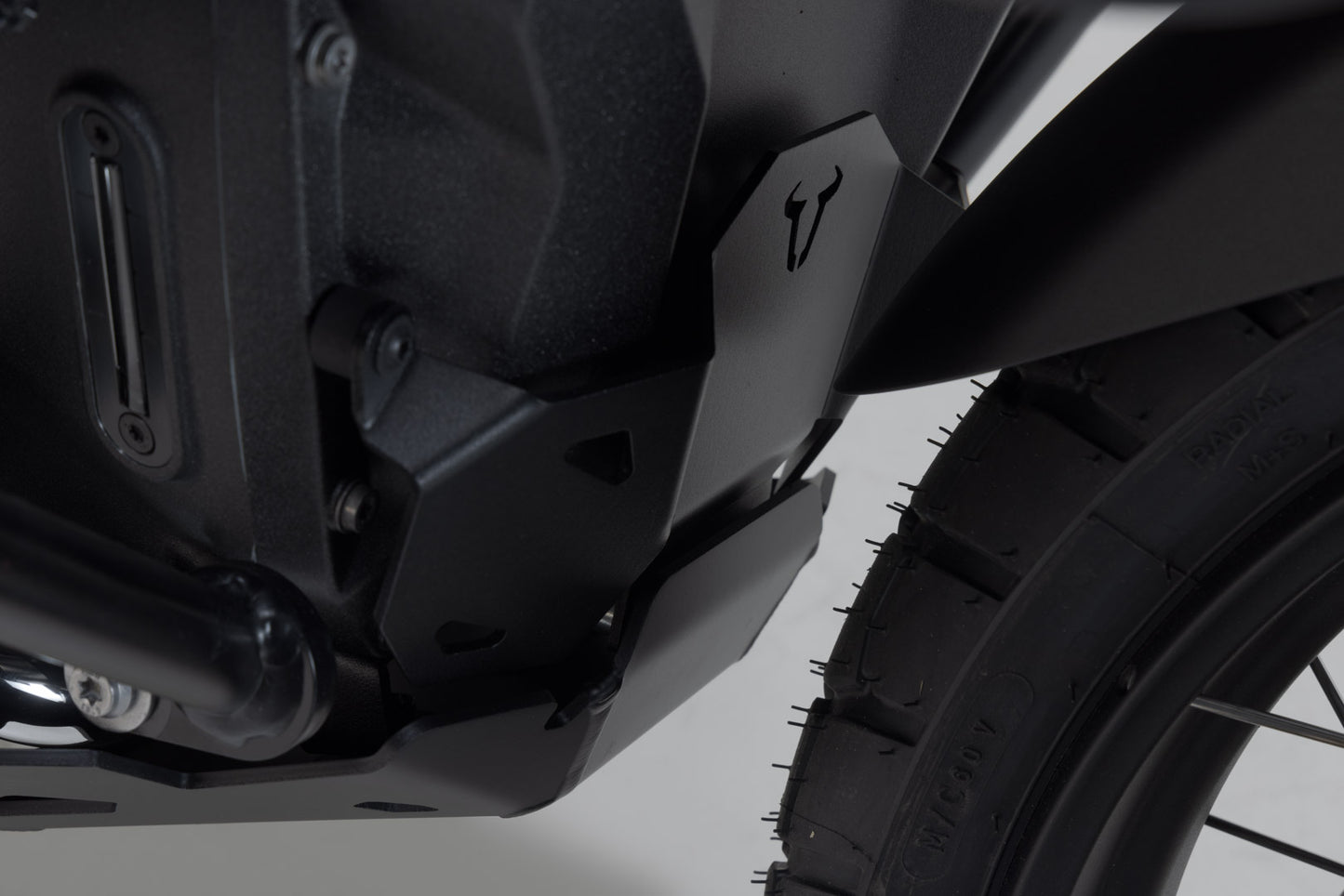 SW-MOTECH Extensión de protección para el motor Negro. BMW R 1300 GS / Adventure R 1300 R/RT.