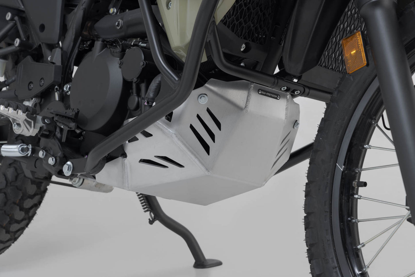 SW-MOTECH Protector de motor Plateado. Kawasaki KLR 650 (08-).