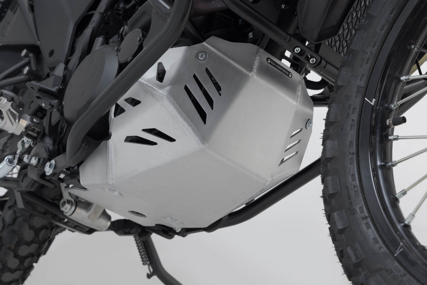SW-MOTECH Protector de motor Plateado. Kawasaki KLR 650 (08-).