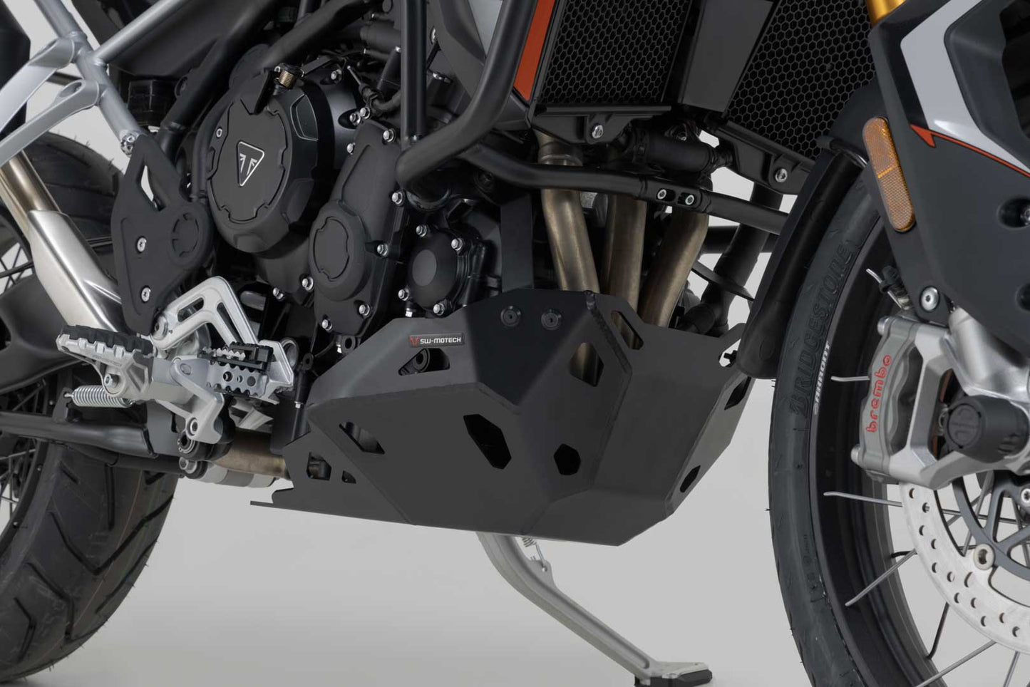 SW-MOTECH Protector de motor Negro. Triumph Tiger 900 GT/Rally Pro (23-).