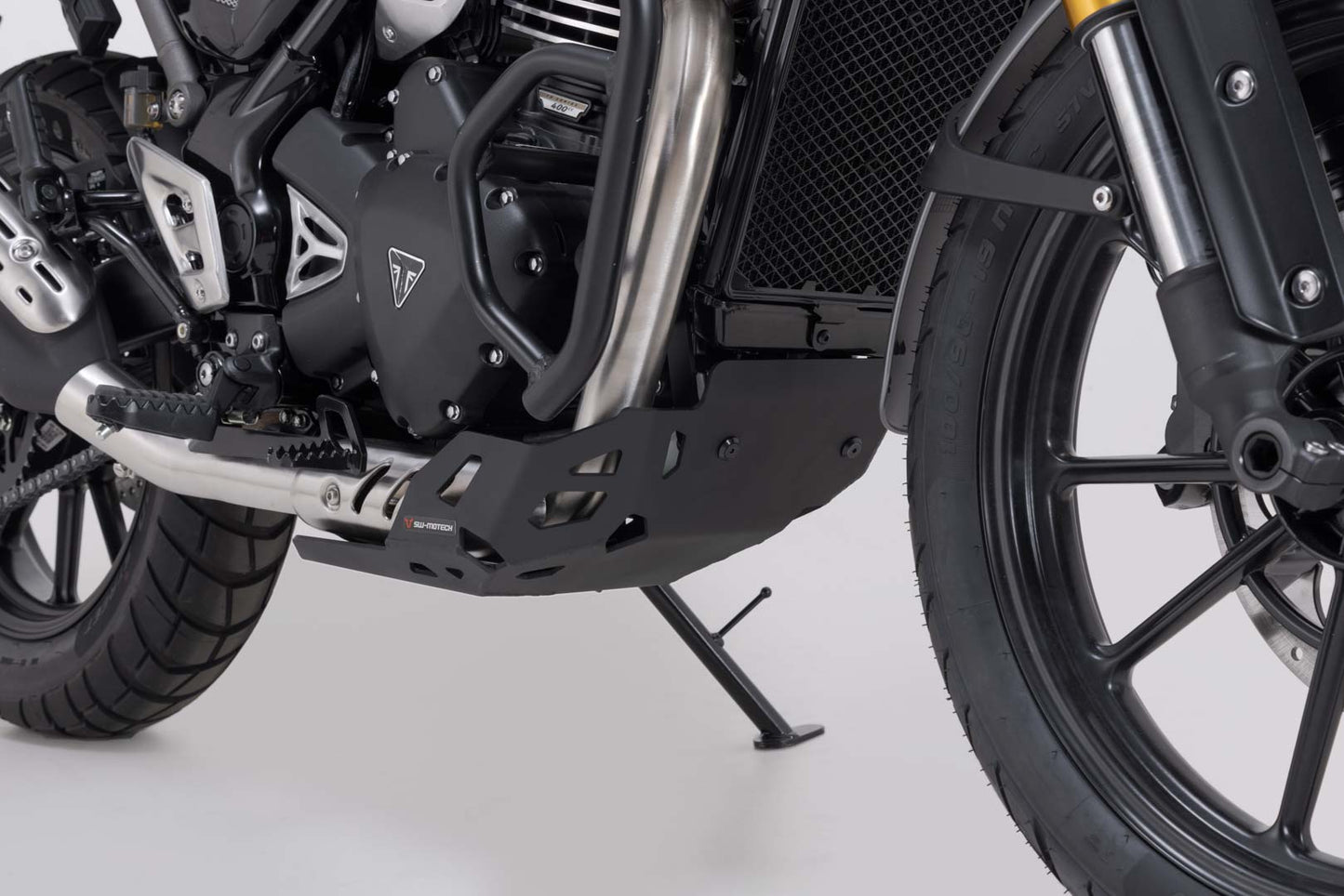 SW-MOTECH Protector de motor Negro. Triumph Scrambler 400 X/XC (23-).