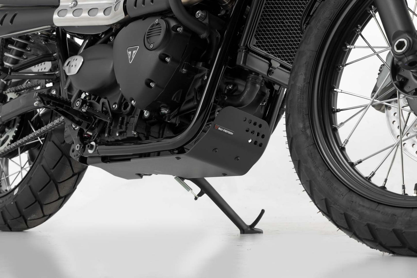 SW-MOTECH Protector de motor Negro. Modelos Triumph.