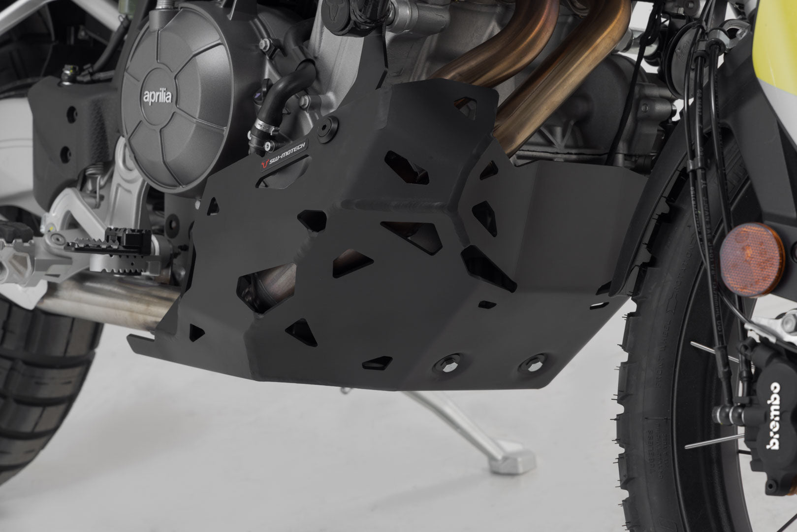 SW-MOTECH Protección del motor Negro. Aprilia Tuareg 660 (21-).